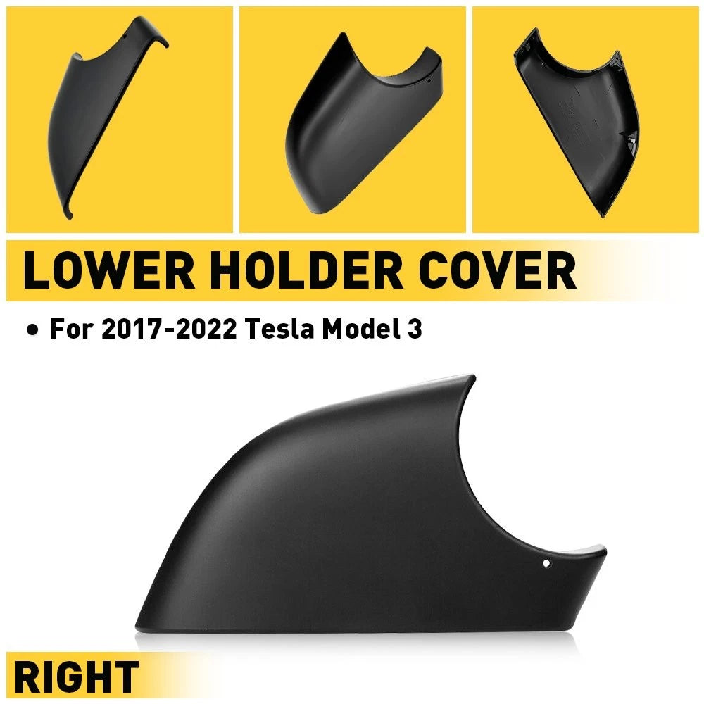 Rearview Mirror Cover Lower Holder for Tesla Model 3 (2017–2022)