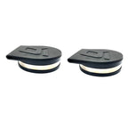Set of 2 Exhaust Flapper & Clamp Backflow Preventer for Marine (18-4457, 12644Q01)