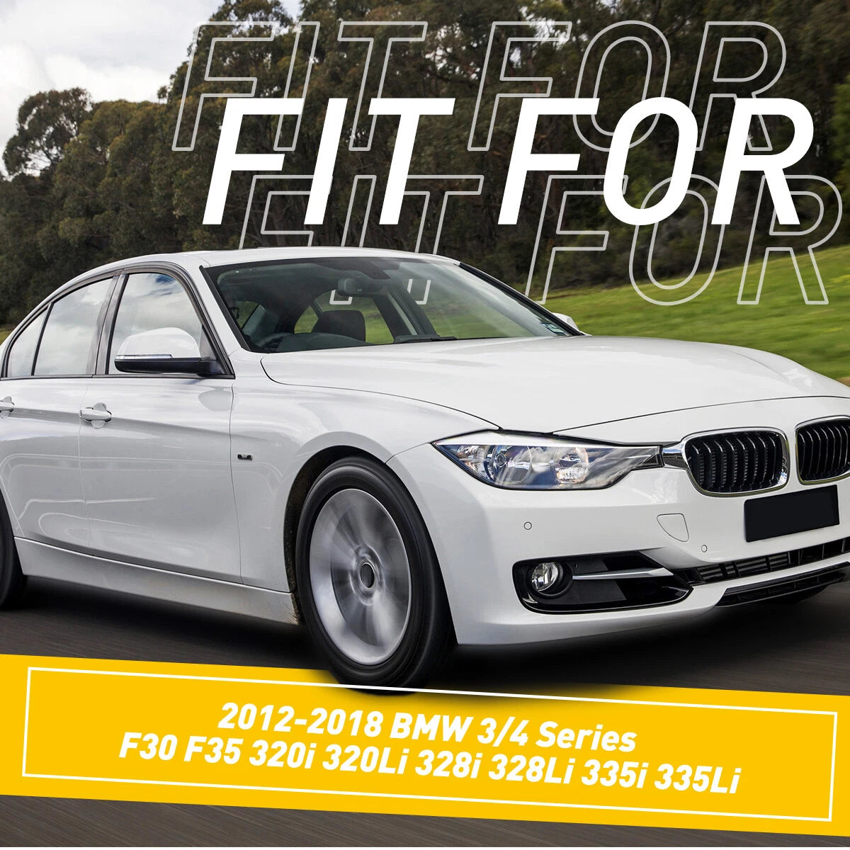 Inner Door Pull Handle Cover for BMW 3 Series F30 F35 (2012-2019)