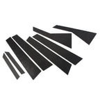 Set of 8 B Pillar Post Cover Trim for Porsche Cayenne (2018–2021)
