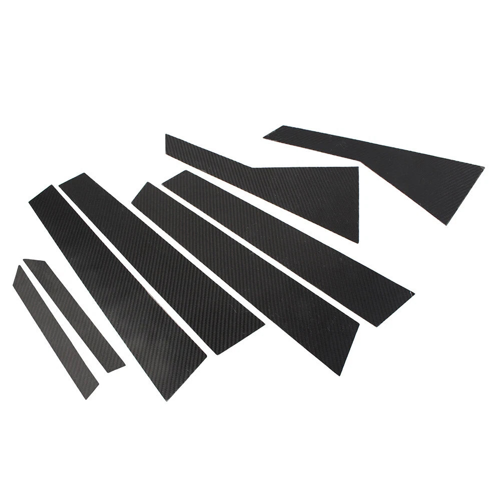 Set of 8 B Pillar Post Cover Trim for Porsche Cayenne (2018–2021)