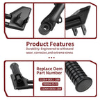 Passenger Foot Peg Set for Kawasaki Vulcan S EN650 (2015–2024)