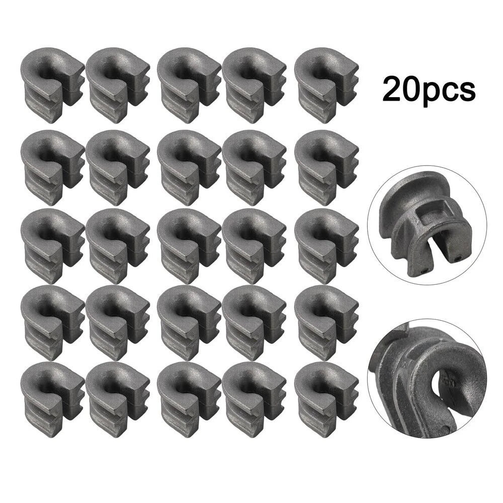 20Pcs Eyelet Sleeves 4002 713 8301 for Stihl 25-2 252 30-2 (N/A)