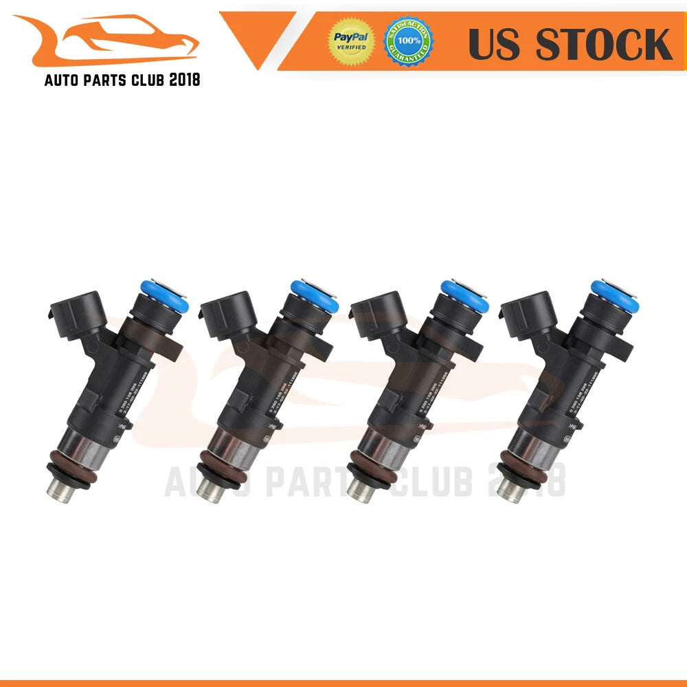 Set of 4 Fuel Injectors for Nissan Sentra (2013–2019)