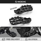NICECNC Offset Foot Pegs for Husqvarna TX FX TC FC 125-501 (2017–2022)