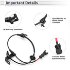 ABS Wheel Speed Sensor No. 91921F2000 for Hyundai Elantra (2016–2019)