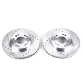 Set of 2 Powerstop Brake Discs for Diamante Galant (FWD AWD)