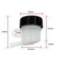Brake Master Cylinder Fluid Reservoir Tank Oil Cup for Motorcycle