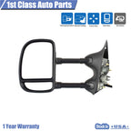Left Power Towing Mirror for Ford F250 F350 F450 F550 Super Duty (1999–2007)