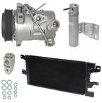 AC Compressor Kit with Condenser for Jeep Patriot 2.4L (2014–2014)