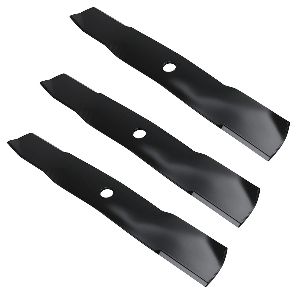 3X Blade for John Deere SST18 LX280 LX289 Z425 EZtrak (M148663, 17")