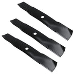 3X Blade for John Deere SST18 LX280 LX289 Z425 EZtrak (M148663, 17")