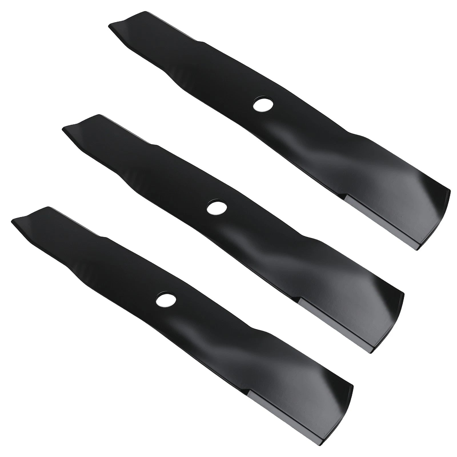 3X Blade for John Deere SST18 LX280 LX289 Z425 EZtrak (M148663, 17")