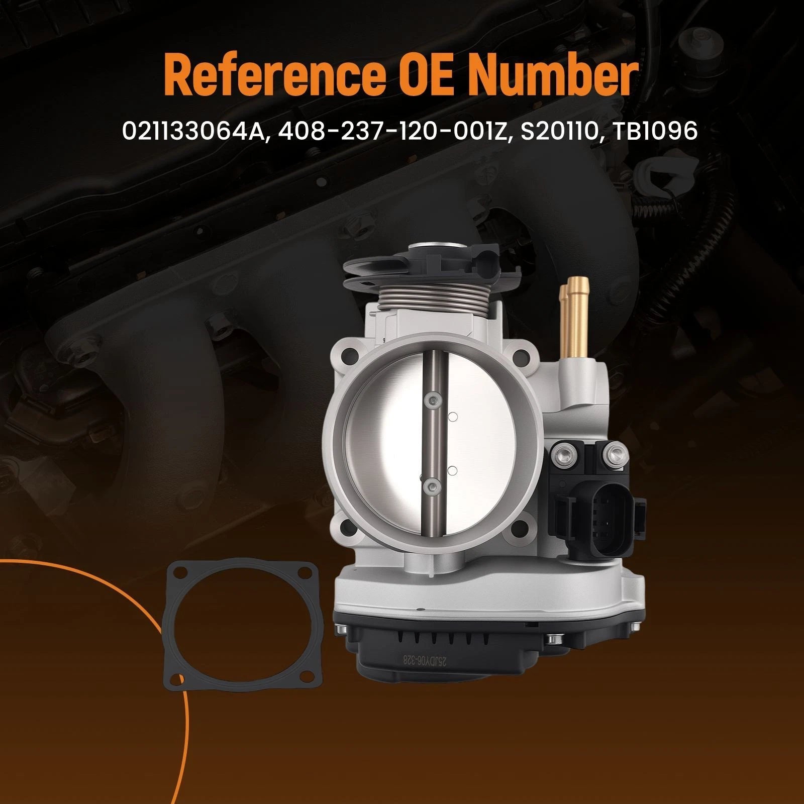 Throttle Body for VW EuroVan Golf Jetta Passat 2.8L (1995–2001) S20110