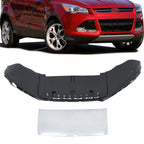 Front Bumper Lower Valance & Panel Molding Trim for Ford Escape (2013â2016)