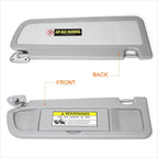 Vinyl OE Style Driver Side Sun Visor for Honda Civic (2006–2011)