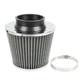 3" Cold Air Intake Cone Replacement Dry Air Filter for Universal Fit