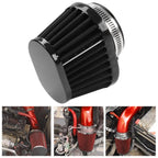 55MM Oval Air Intake Filter for Motorcycle (Washable, Reusable)