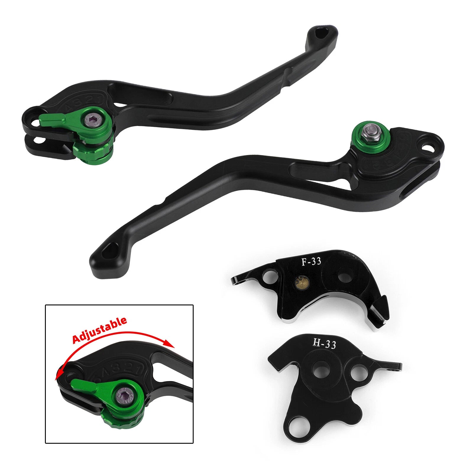 Short Clutch Brake Lever for Honda CB1000R (2008–2016) CBR1000RR (2004–2007) T9