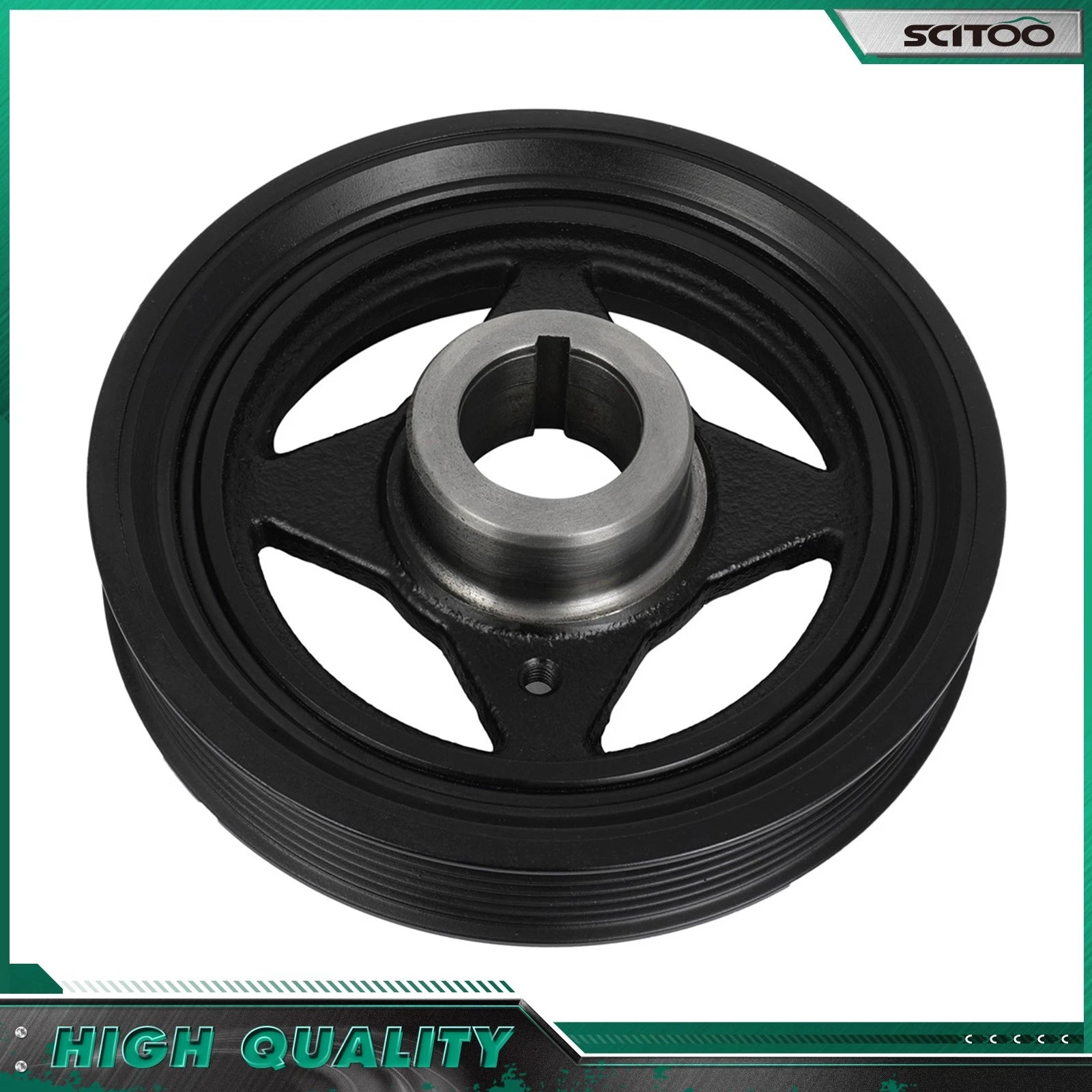 Harmonic Balancer for Chevrolet City Express, Nissan Cube, Juke, NV200, Sentra, Versa