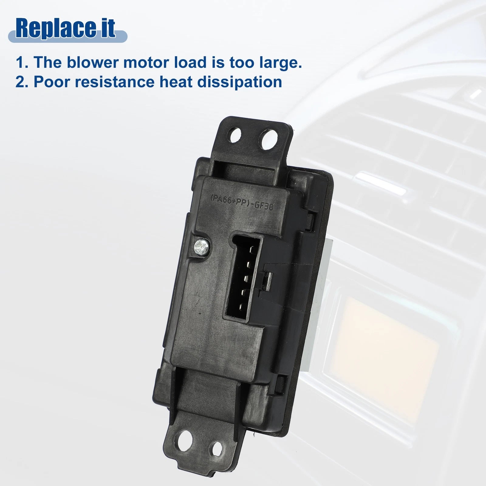 HVAC Blower Motor Resistor for Chevrolet Impala (2000–2005)