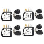 Set of 4 Carburetor Repair Kits for Yamaha FZ600 YX600 Radian (1986–1990)