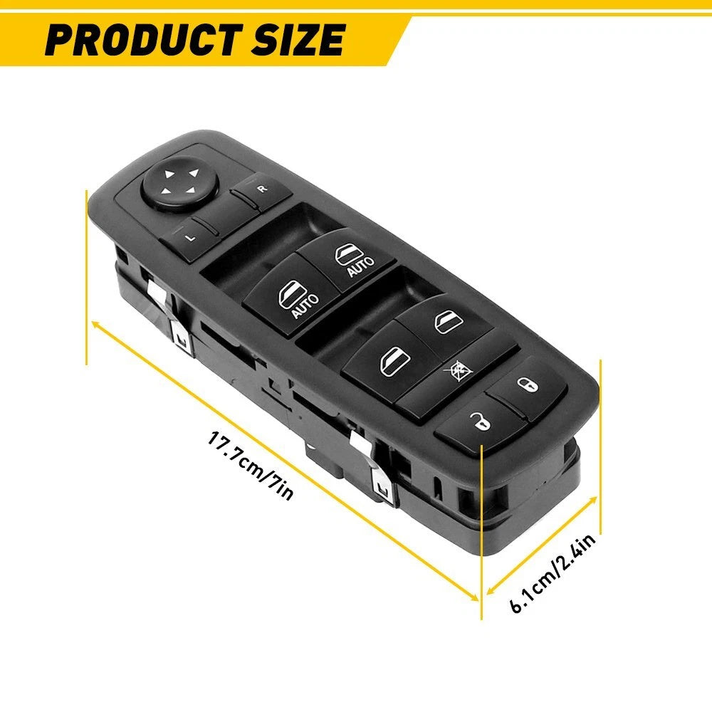 Power Window Control Switch for Chrysler 300, Dodge Charger, Ram 1500 (2011–2017)