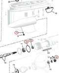 Propshaft Oil Seal Kit for Volvo Penta SX (3858303, 3863090)