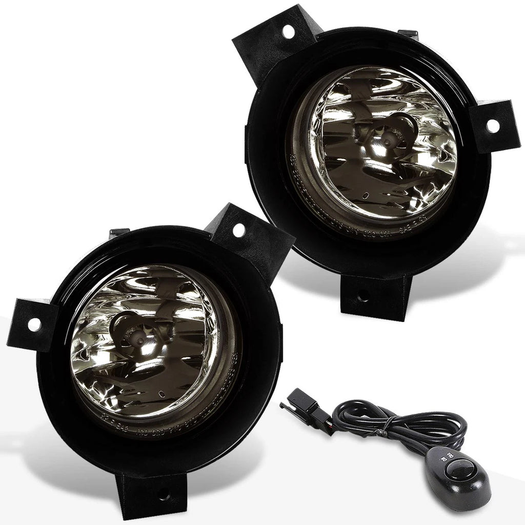 Smoked Lens Fog Lights with Switch for Ford Ranger Pickup (2001–2003)