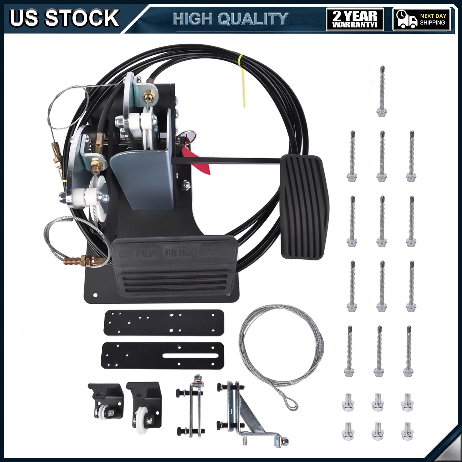 Dual Control Gas Brake Accelerator for Driver Training (Universal)