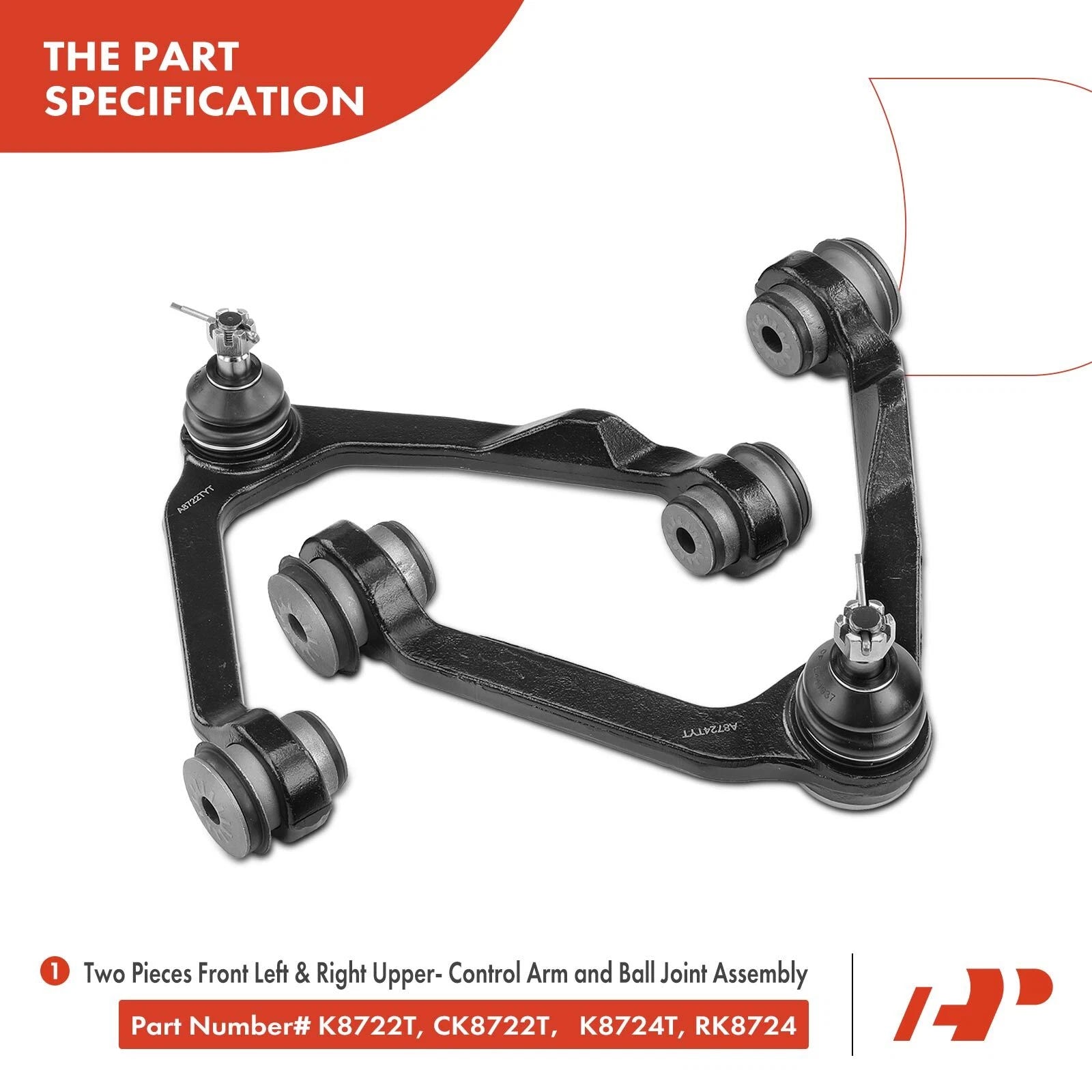 Set of 12 Front Control Arm Idler Arm Sway Bar for Ford F-150 (1997–2003)