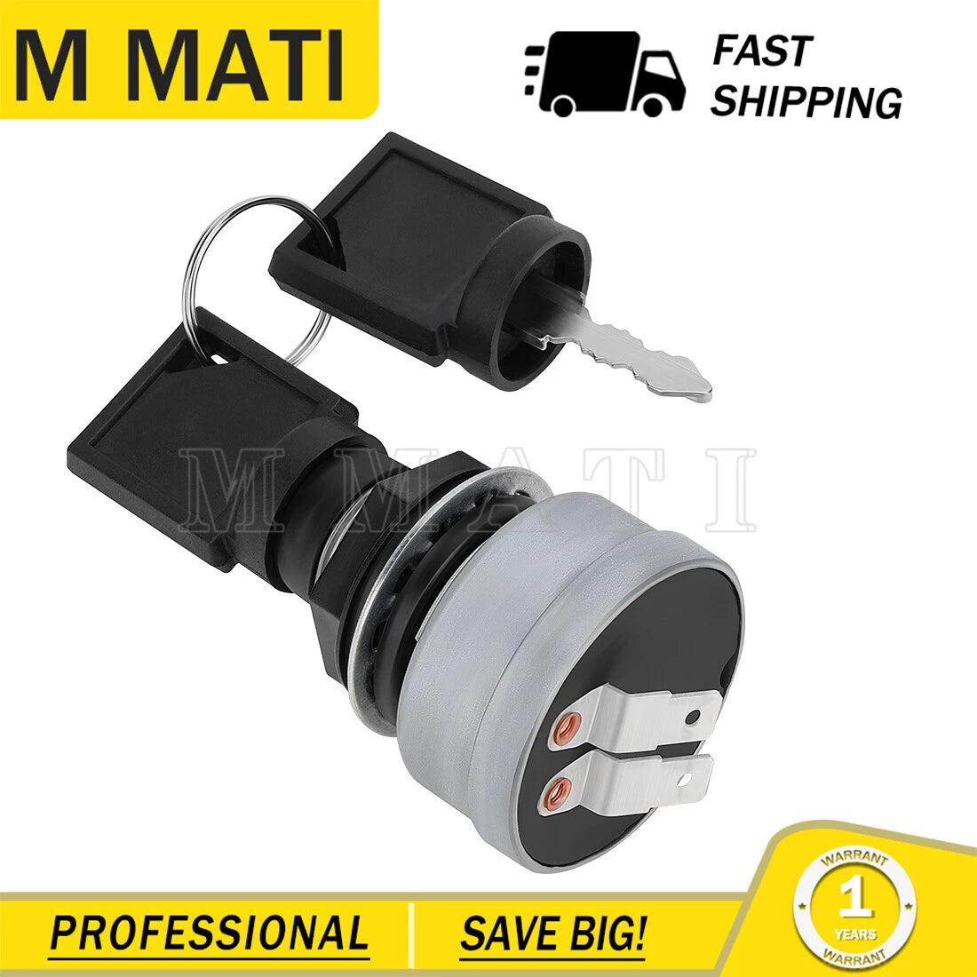 Ignition Switch for Polaris Snowmobile 500 Carb EFI Indy RMK SKS (1991–1999)