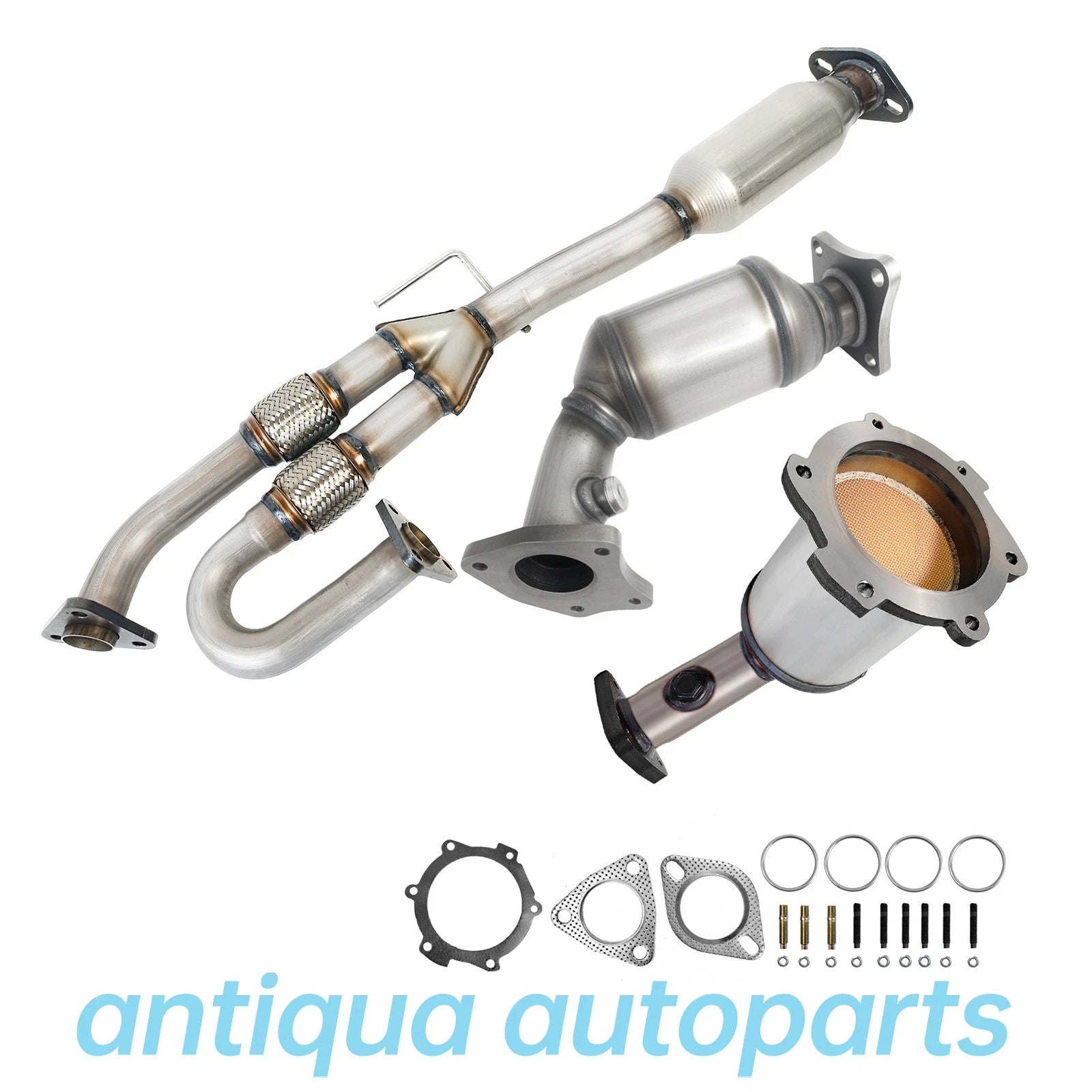 Set of 3 Catalytic Converters for Nissan Murano (2003–2007) EPA Approved