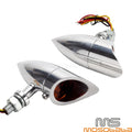 LED Motorcycle Bullet Turn Signal Lights for Harley Softail Iron 883/1200