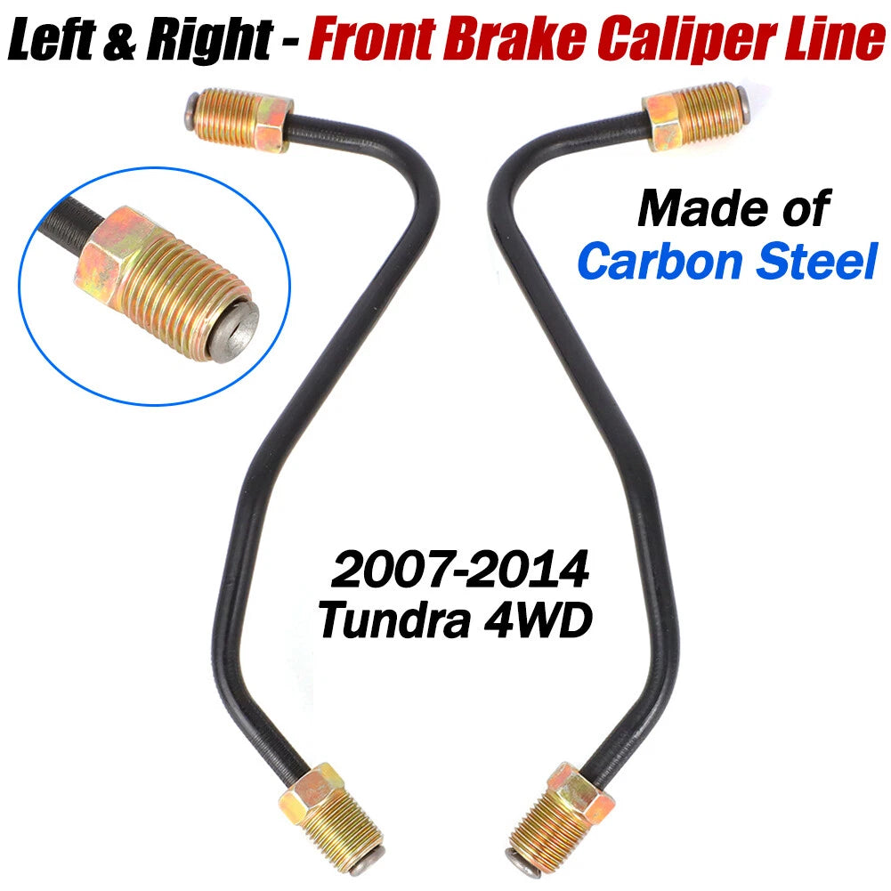 Brake Caliper Line Set for Toyota Tundra 4WD (2007–2014) - Left & Right