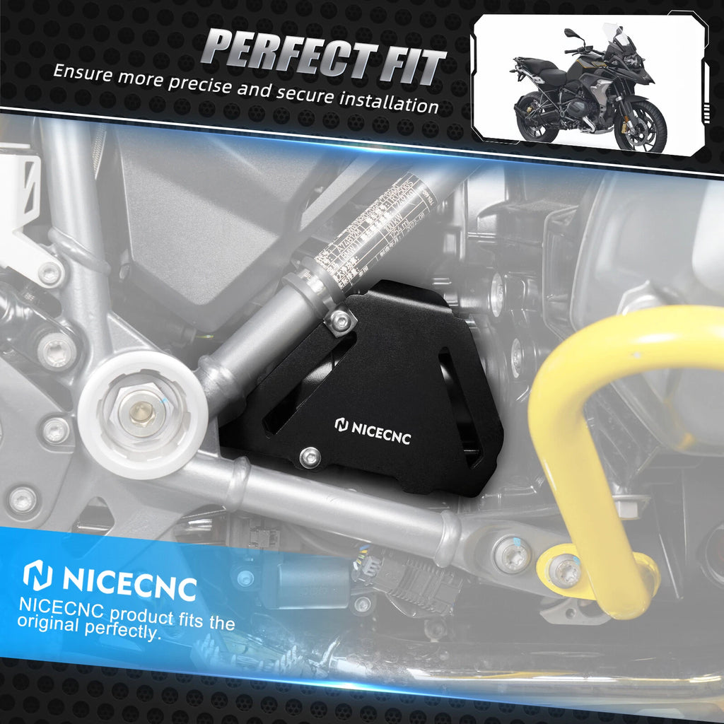 CNC Starter Guard Cover Protector for BMW R1250GS/RS/RT (2019–2023), R1200GS (2013–2018)