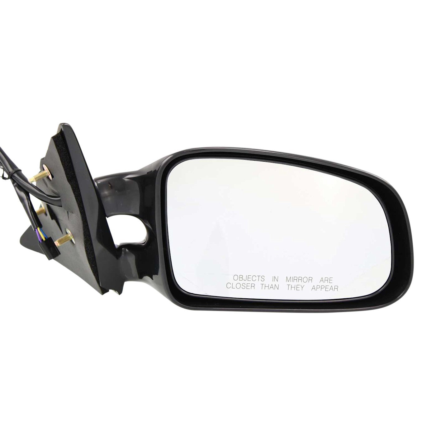 Power Side View Mirror for Pontiac Grand Am (1999–2003) Black Right RH