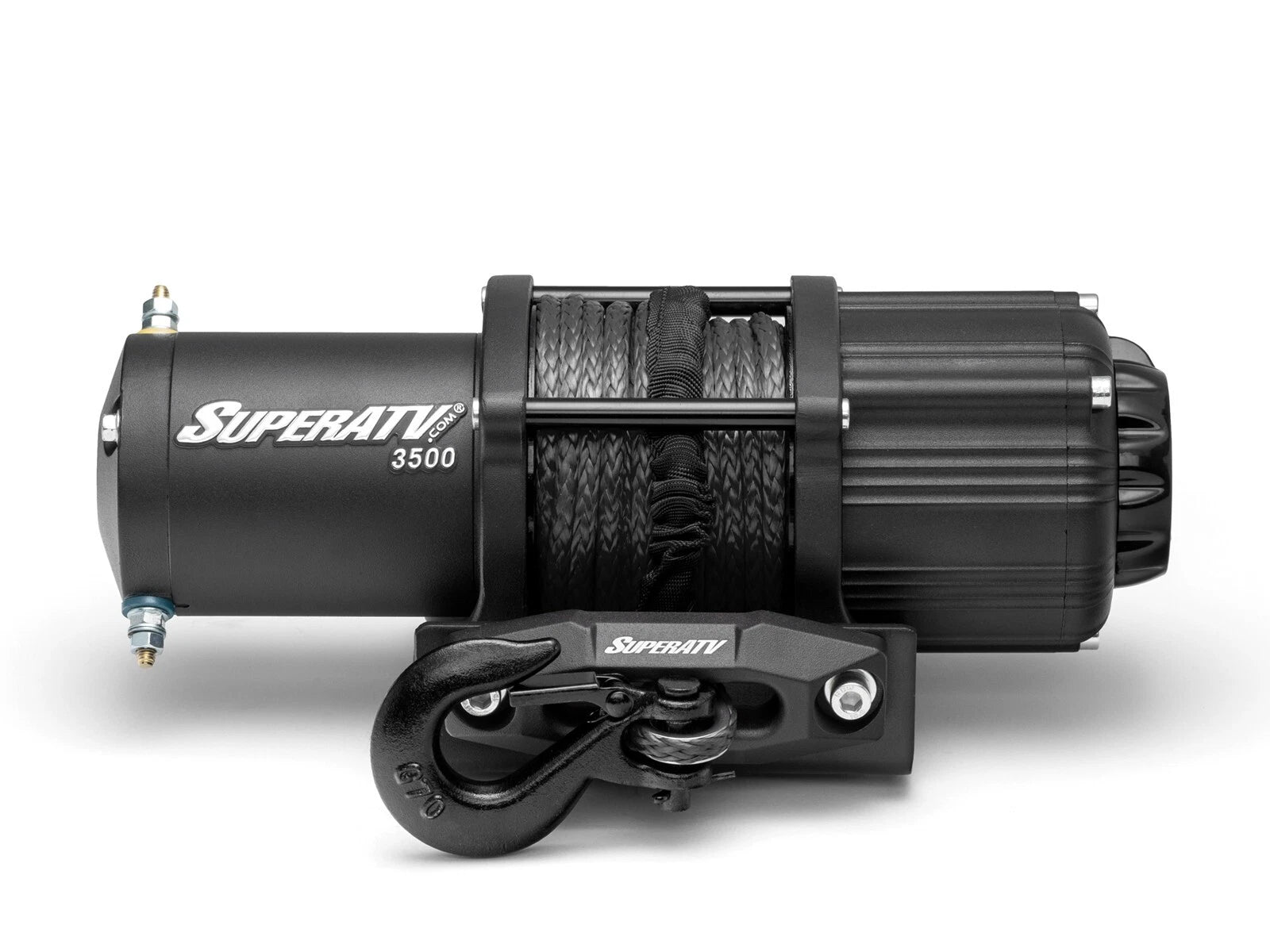 3500 lb Synthetic Rope Winch for ATV UTV with Wireless Remote (2010–2023)