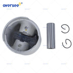 Piston Kit Ring +030 for Mercury Mariner 15-25HP Outboard (1990–2023) 767-821968A5 8798786A6