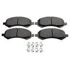 Set of 4 Akebono ProACT Front Ceramic Brake Pads for Chrysler Dodge Mitsubishi Ram