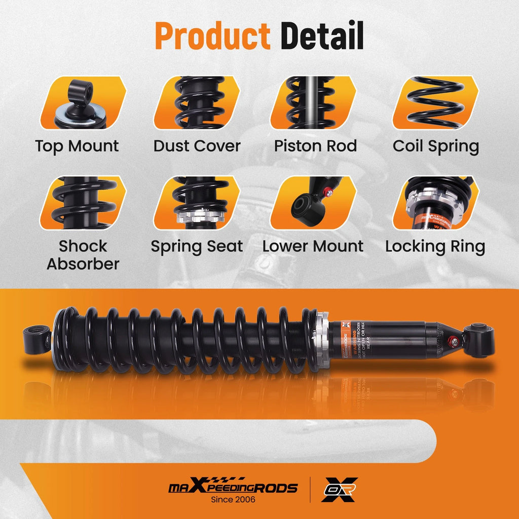Rear Shocks for Honda Rincon 650 (2003–2005) GPScape 52400-HN8-003