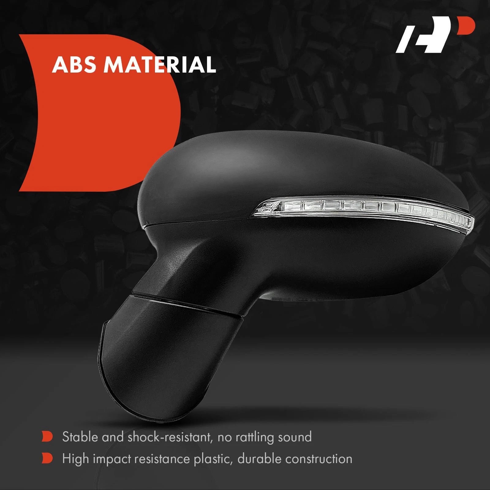 Power Fold Heated Driver Mirror for Kia Rio (2012-2014)