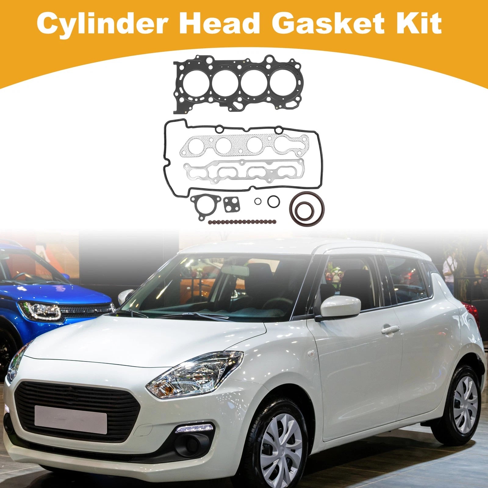 Cylinder Head Gasket Kit No. 11402M8312 for Suzuki K12B (ZC71S) (1 Set)