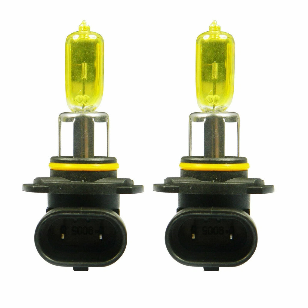 2-Pack Golden Yellow 9005 HB3 Halogen Bulbs for High Beam (1999-2025)