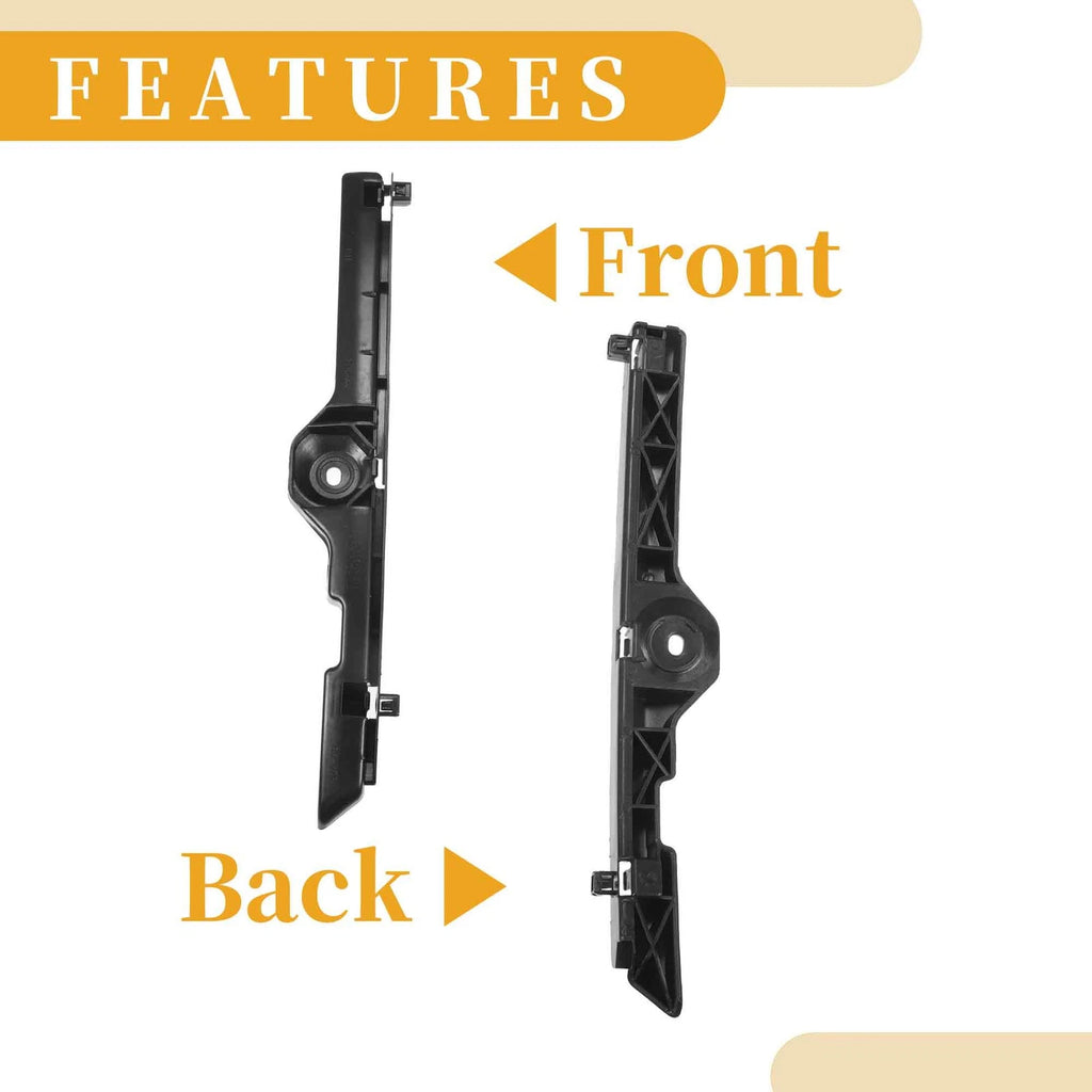 Set of 2 Front Bumper Support Brackets for Toyota Hilux (2005–2009)