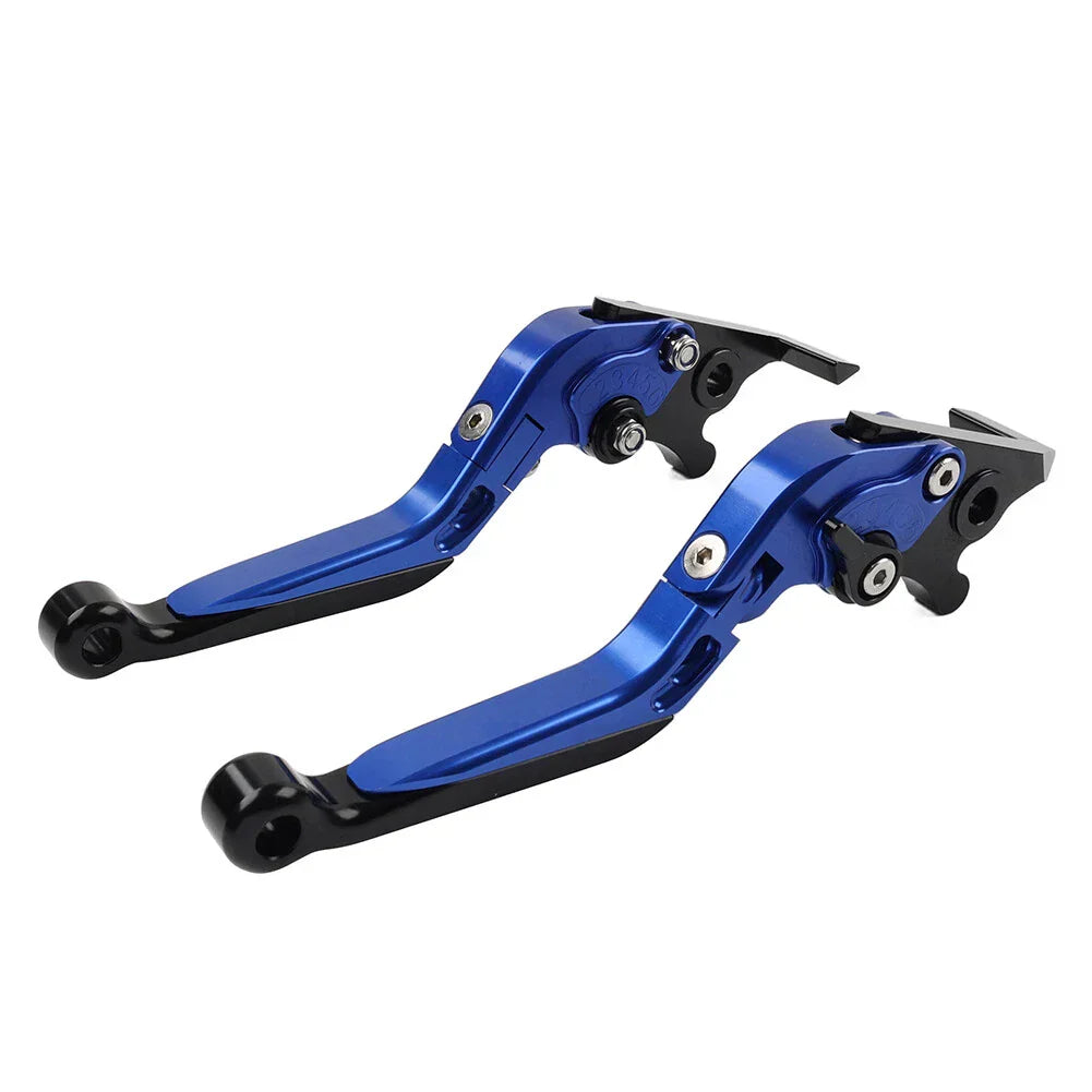 Blue Extendable Brake Clutch Levers for Honda CBR1000RR, CB1000R (2004-2016)