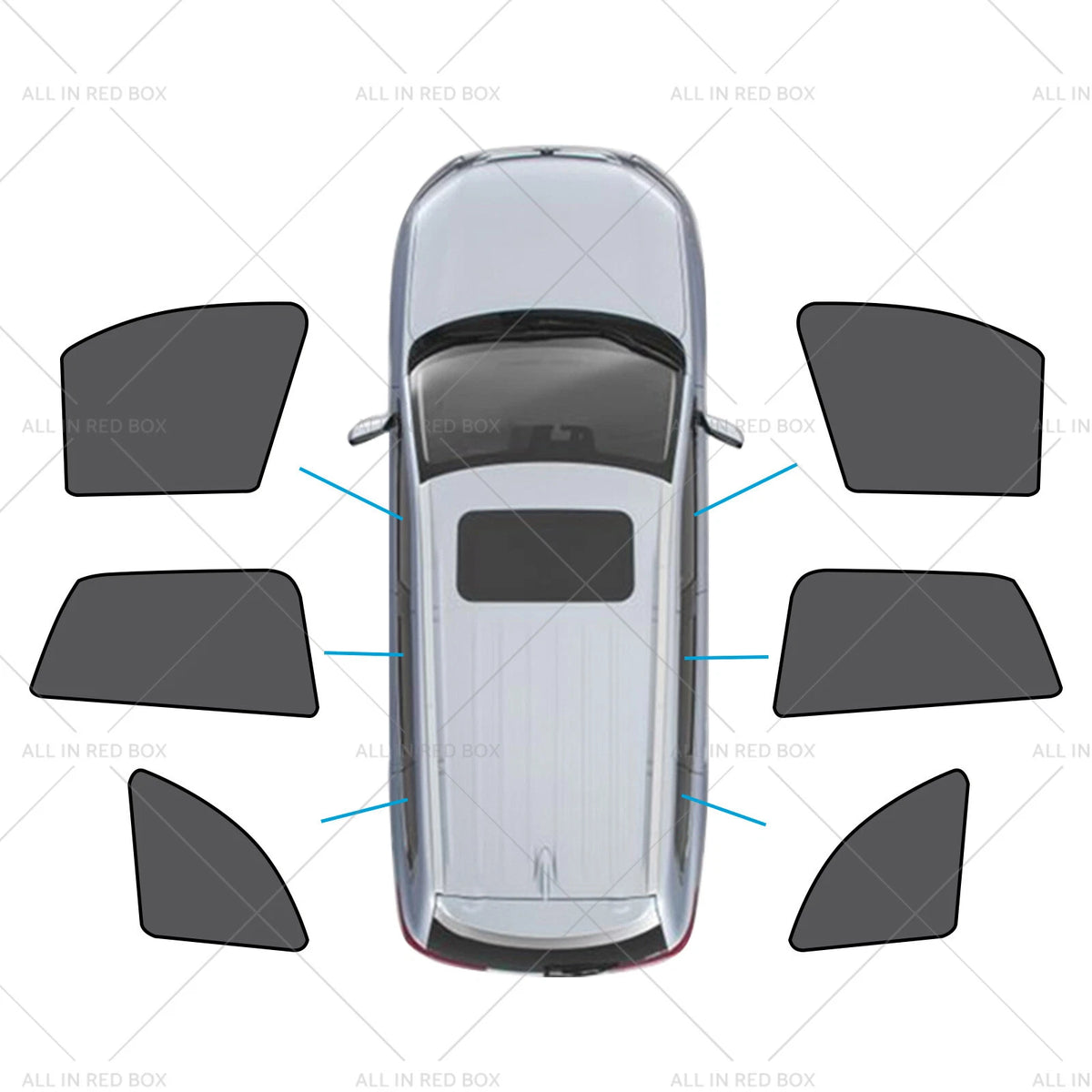 Magnetic Mesh Sun Blind Shades for BMW X1 E84 (2010–2015)