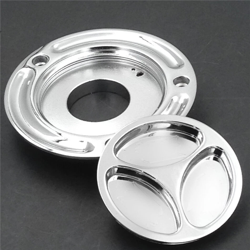 Chrome Keyless Gas Cap for Suzuki SV650 SV650S (2003–2008)