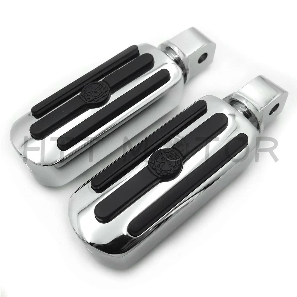 Groove Gear Skull Footpeg for Harley Davidson Softail Slim FLSL & Breakout (2018–2023)