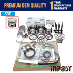Overhaul Rebuild Kit for Mitsubishi Engine (S3E, S3E9, S3E9T) (94mm STD)